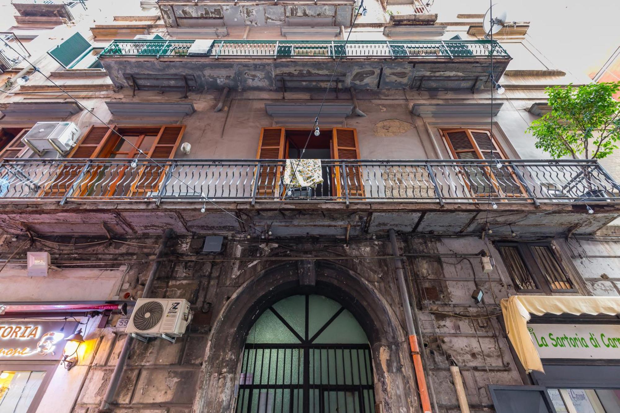 Toledo House Apartments Napoli Eksteriør bilde